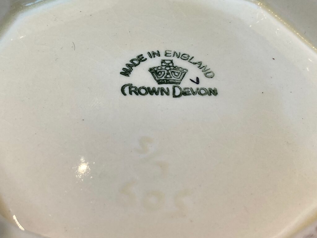 Crown Devon Honeypot Small Vintage 1930s