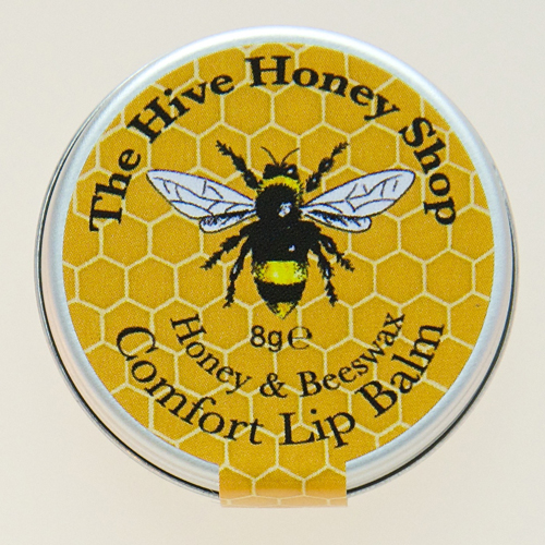 English Honey & Beeswax lip balm