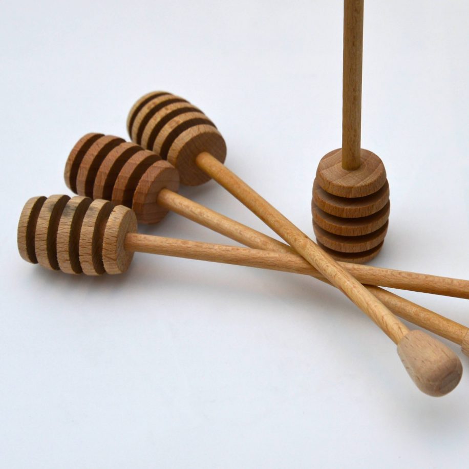 Wooden Honey Dipper