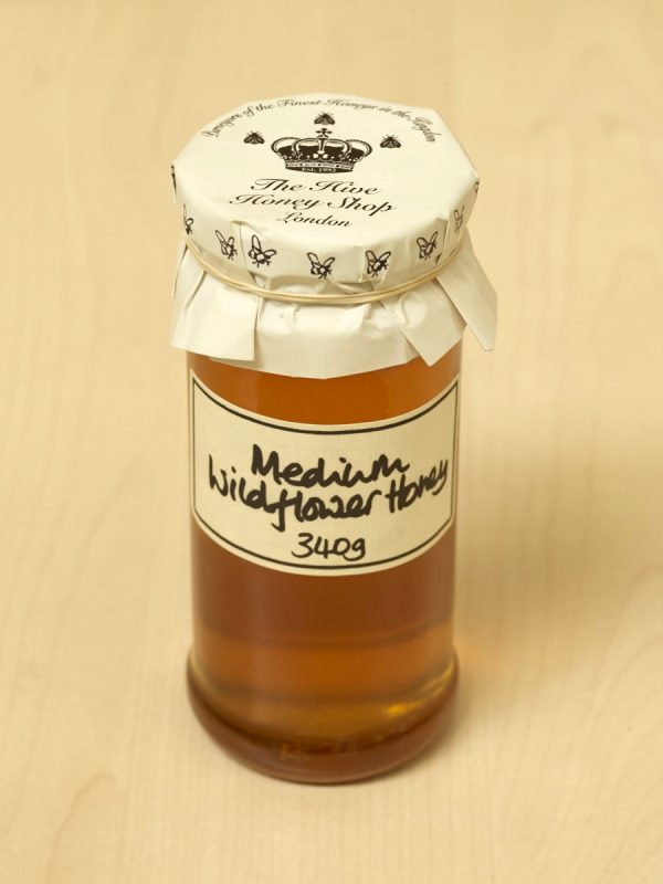 Raw English Medium Wildflower Honey