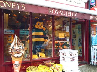 Bernie the Bee-Mascot for The Hive Honey Shop Arrives!