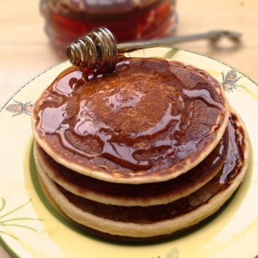 Pancake Day Today- Top with warm honey!!