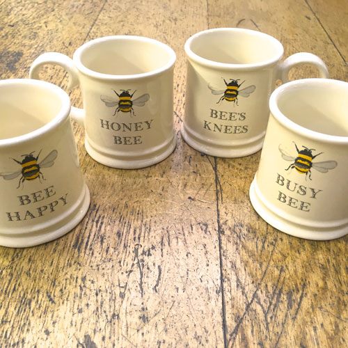 Honeybees Espresso Mugs set