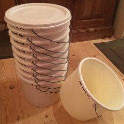 30 lb Honey Buckets