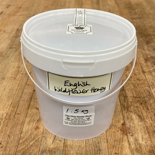 Catering bulk 1.5kg English Wildflower Honey-Clear/Runny