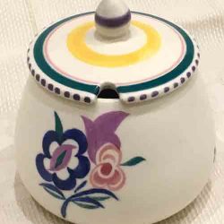 Vintage Bulbous Poole Pottery Honeypot c. 1960s
