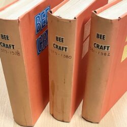 Bee Craft Journals set 1977 to 1982